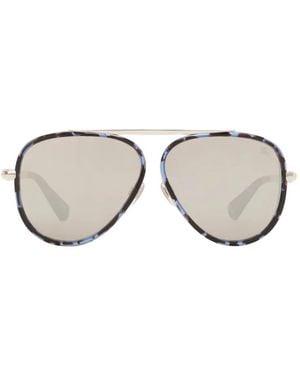 Burberry Pilotenbrille Im Oversized-Look - Mettallic