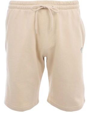 Iuter Logo-Detail Track Shorts - Natural