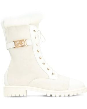 Alberta Ferretti Buckle-detail boots - Natur