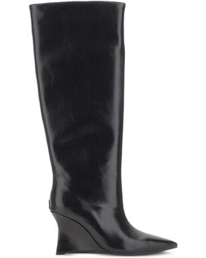 Twentyfourhaitch Bottes Diadema À Bout Pointu - Black