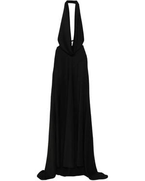 Alex Perry Cowl-Neck Maxi Dress - Black