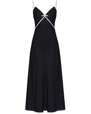 Moschino Strappy Dress - Black