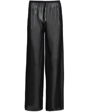 Bondeye Riley Semi-Sheer Trousers - Black