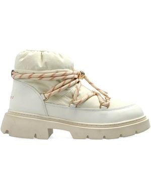 Inuikii Biker Puffer Boots - Natural