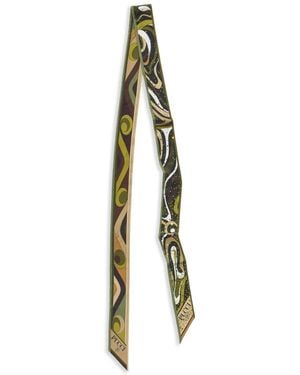 PUCCI Fular con varios estampados - Metálico