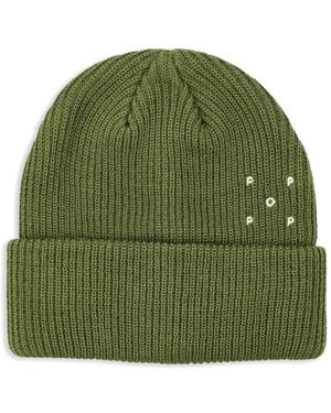 Pop Trading Co. Gorro con logo - Verde