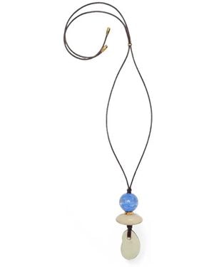 Lizzie Fortunato Museo Cord Ii Necklace - Metallic