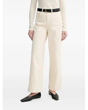 Marc O' Polo Logo-patch Jeans - Natural