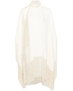 ‎Taller Marmo Mr Ross Kleid Mit Fransen - Weiß