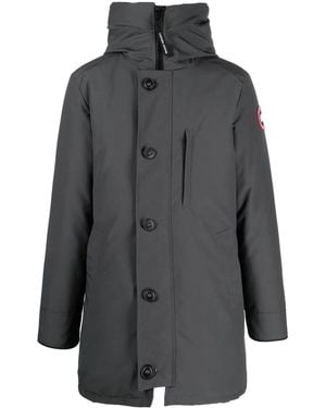 Canada Goose Parka Con Cappuccio Chateau - Grigio
