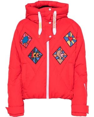 Rossignol X Jcc Lumy Down Bomber Ski Jacket - Red