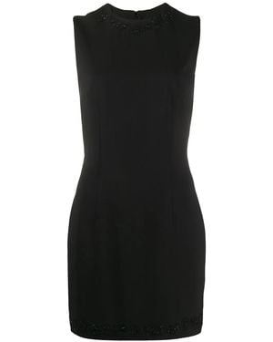 DSquared² Bead Embellished Mini Dress - Black