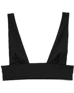 Kiki de Montparnasse Square-Neck Bra - Black