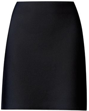 Fabiana Filippi Fine-Knit Mini Skirt - Black