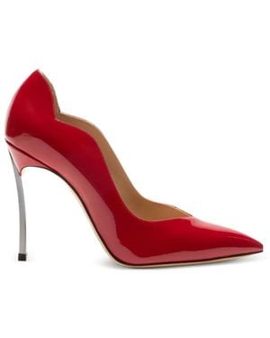 Casadei Blade Mylove Pointed-Toe Pumps - Rot