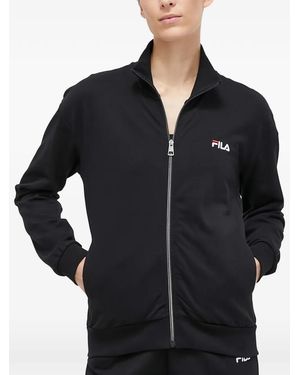 Fila Zip-Up Tracksuit - Black