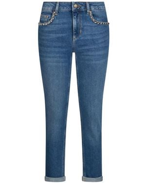 Liu Jo Turn-Up Skinny Jeans - Blue