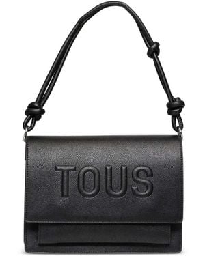 Tous Borsa A Tracolla Con Manico Annodato - Nero