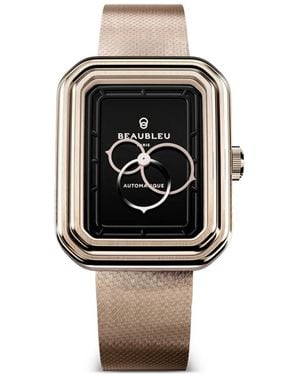 beaubleu Ecce Figura Onyx 30Mm Watch - Black