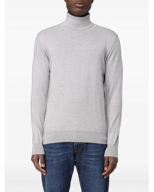 XC Roll-Neck Merino-Wool Jumper - Grey