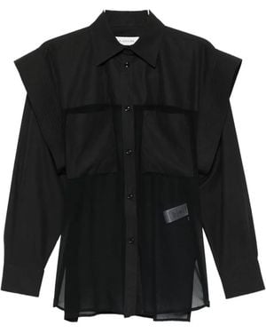 Lanvin Patch Pocket Shirt - Black