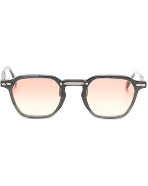 Movitra Alias 01 Geometric-Frame Sunglasses - Natural