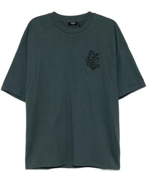 FIVE CM ロゴ Tシャツ - グリーン