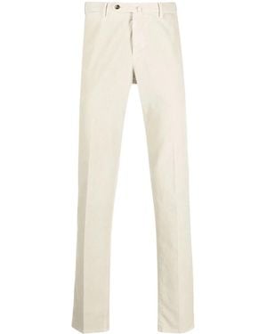 PT Torino Straight-Leg Chino Trousers - Natural