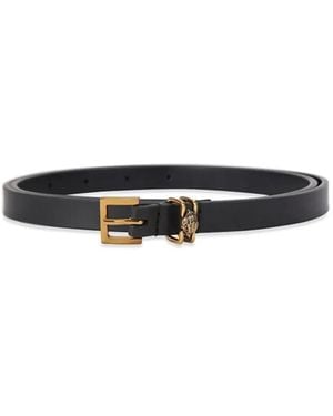 Kurt Geiger Shoreditch Buckled Belt - White