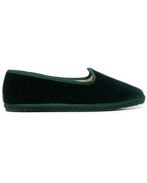 SCAROSSO Valentina Slip-On Loafers - Black