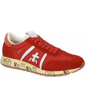 Premiata Lucyd 0.1 8142 Sneakers - Red