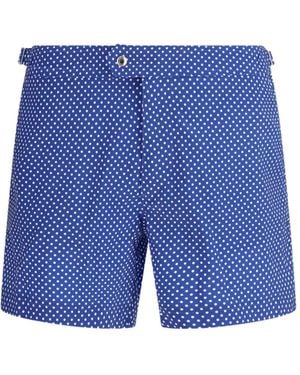 Tom Ford ポルカドット トランクス水着 - ブルー