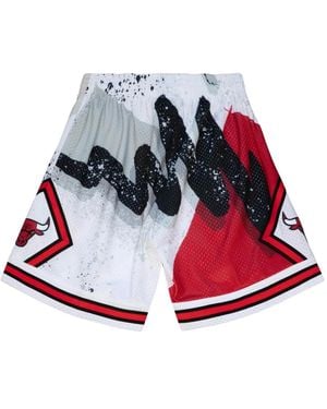 Mitchell & Ness X Nba Short Chicago Bulls 1997 Hyper Hoops Swingman - Rouge