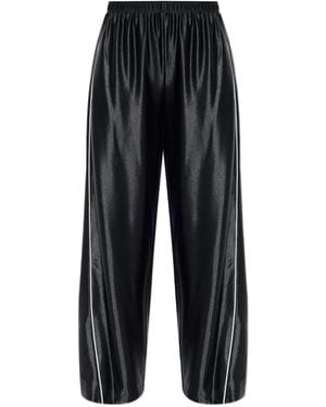 Alexander Wang Wide-Leg Trousers - Black