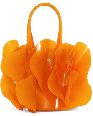 FARM Rio Jelly Flower Tote Bag - Orange