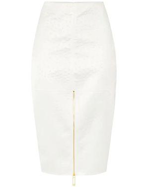 Elisabetta Franchi Skirt - White