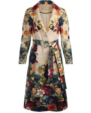Alice + Olivia Joelle Coat - Natural