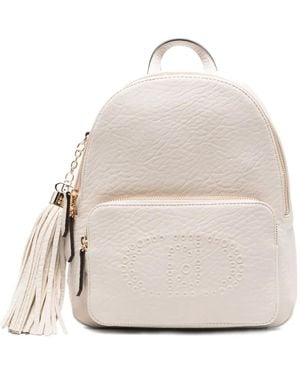 Liu Jo Rucksack Mit Logo-Prägung - Weiß