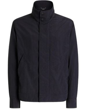 Dolce & Gabbana Single-Breasted Coat - Blue