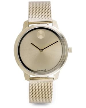 Movado Logo-Detail 34Mm Watch - Metallic