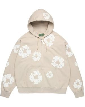 DENIM TEARS Cotton Wreath Hoodie - White