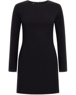 Roberto Cavalli Long-Sleeve Mini Dress - Black