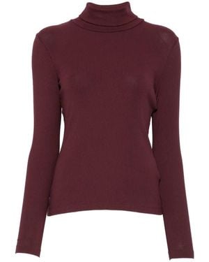 GANT T-Shirt À Col Roulé - Purple