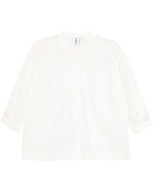 Chocoolate Long-Sleeved Shirt - White