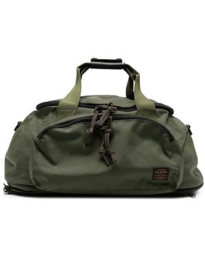 Filson Logo-Patch Zip-Fastening Briefcase - Green