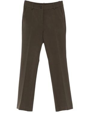 ROSSO35 Pressed-Crease Trousers - Grey