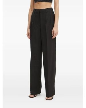 Guess Broek Met Geplooid Detail - Zwart