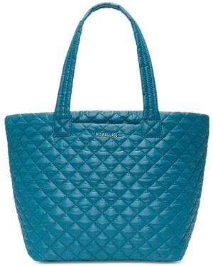 MZ Wallace Medium Metro Deluxe Tote Bag - Blue