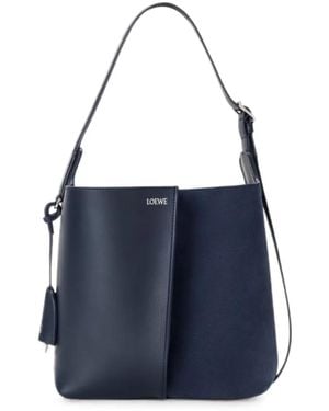Loewe Medium Bilbao Bucket - Blue