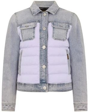 Moorer Quilted Puffer Jacket - Grey